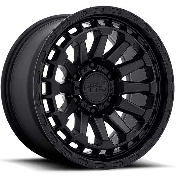 Black Rhino Raid Matte Black wheel