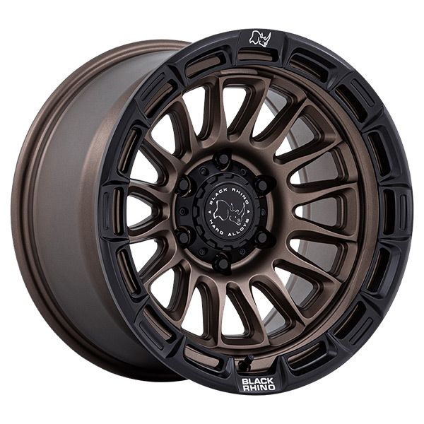 Black Rhino Rival Burnt Bronze with Black Lip wheel