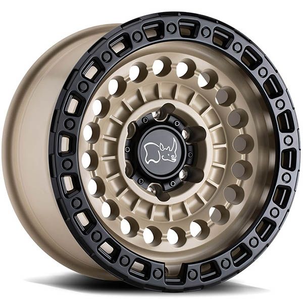 Black Rhino Sentinel Desert Sand w/black lip wheel