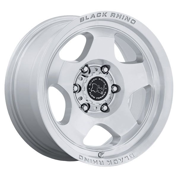 Black Rhino SOL Gloss Silver with Machined Face wheel