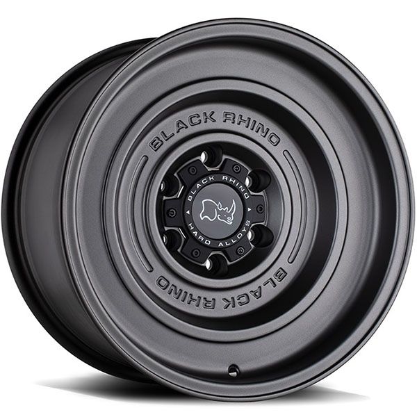 Black Rhino Solid Matte Gunmetal wheel