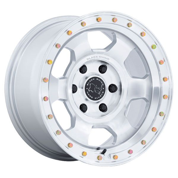 Black Rhino Trooper Gloss Silver wheel