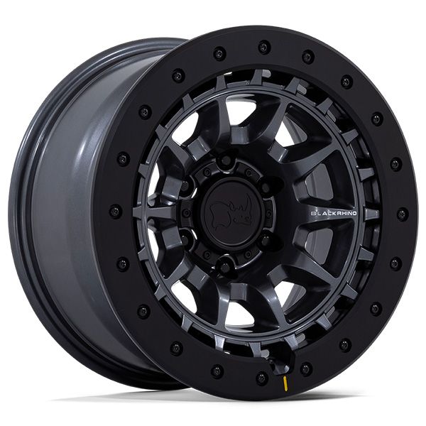 Black Rhino Tusk Matte Gunmetal wheel