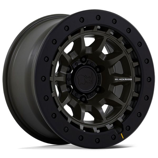 Black Rhino Tusk Olive Drab Green wheel