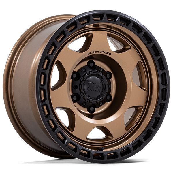 Black Rhino Voyager Matte Bronze with Black Lip wheel
