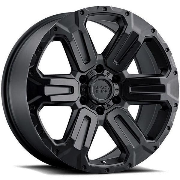 Black Rhino Wanaka Matte Black wheel