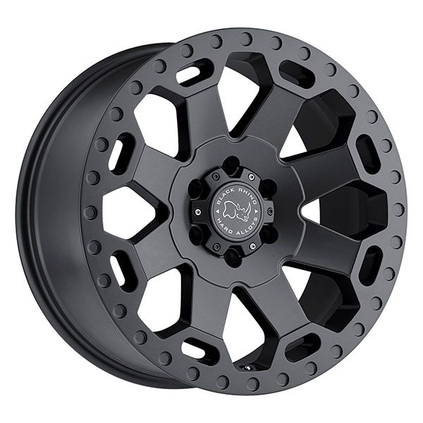 Black Rhino Warlord Matte Gunmetal wheel