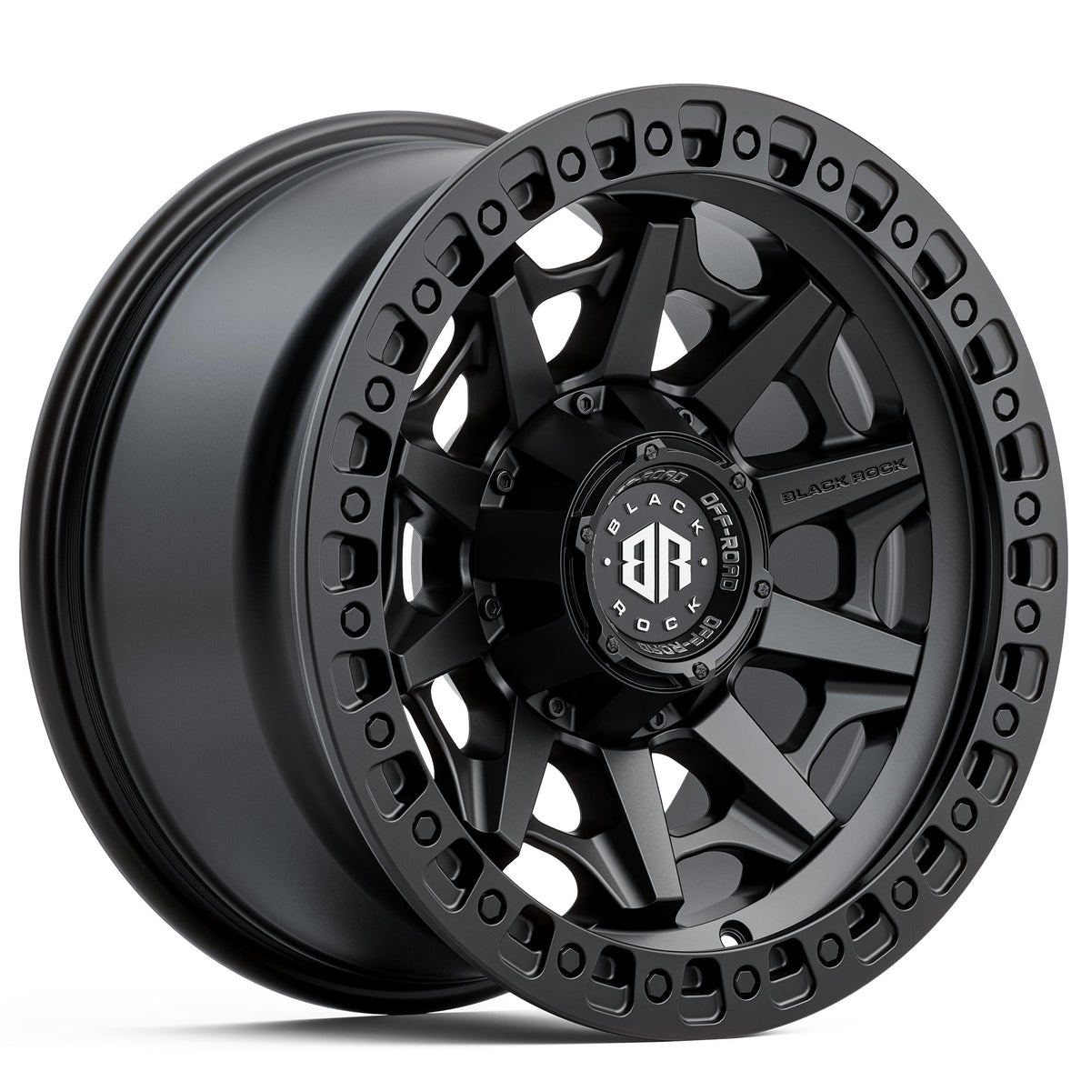 Black Rock Cage Satin Black