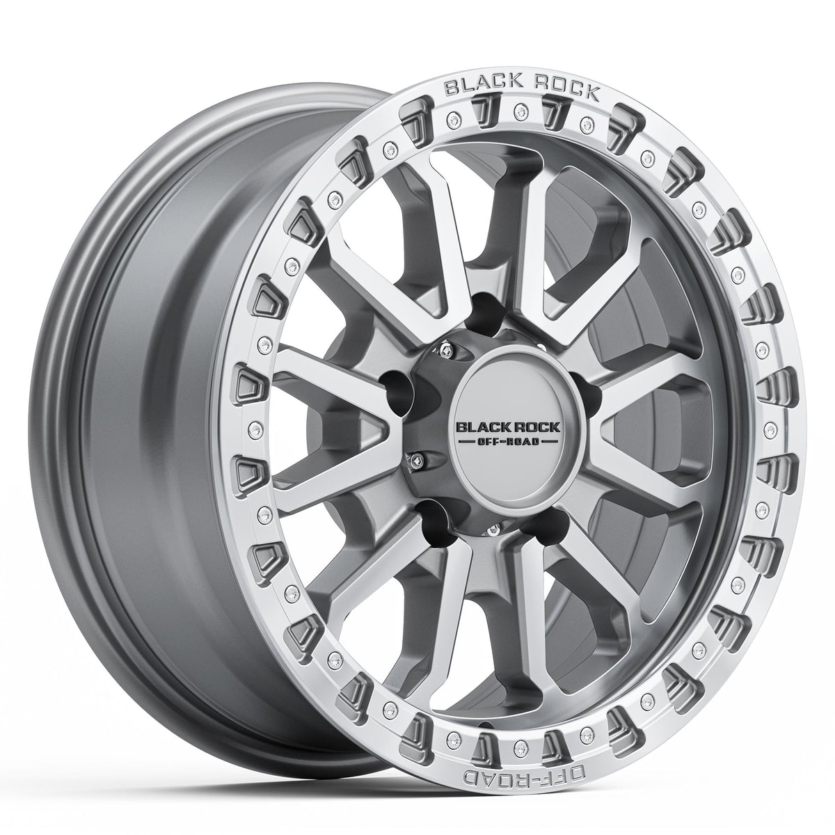 Black Rock Cobra Silver Machined
