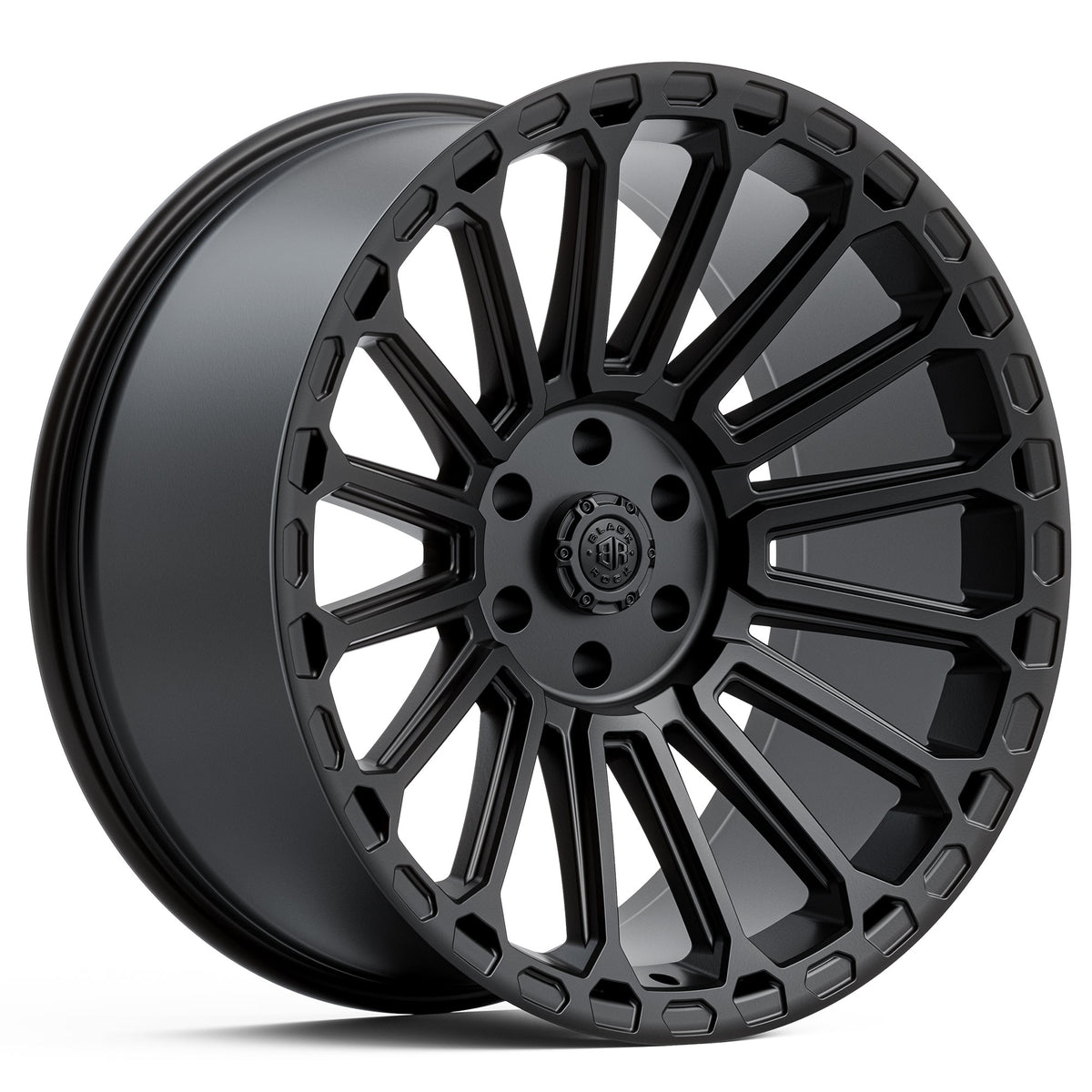 Black Rock Empire Satin Black Wheels