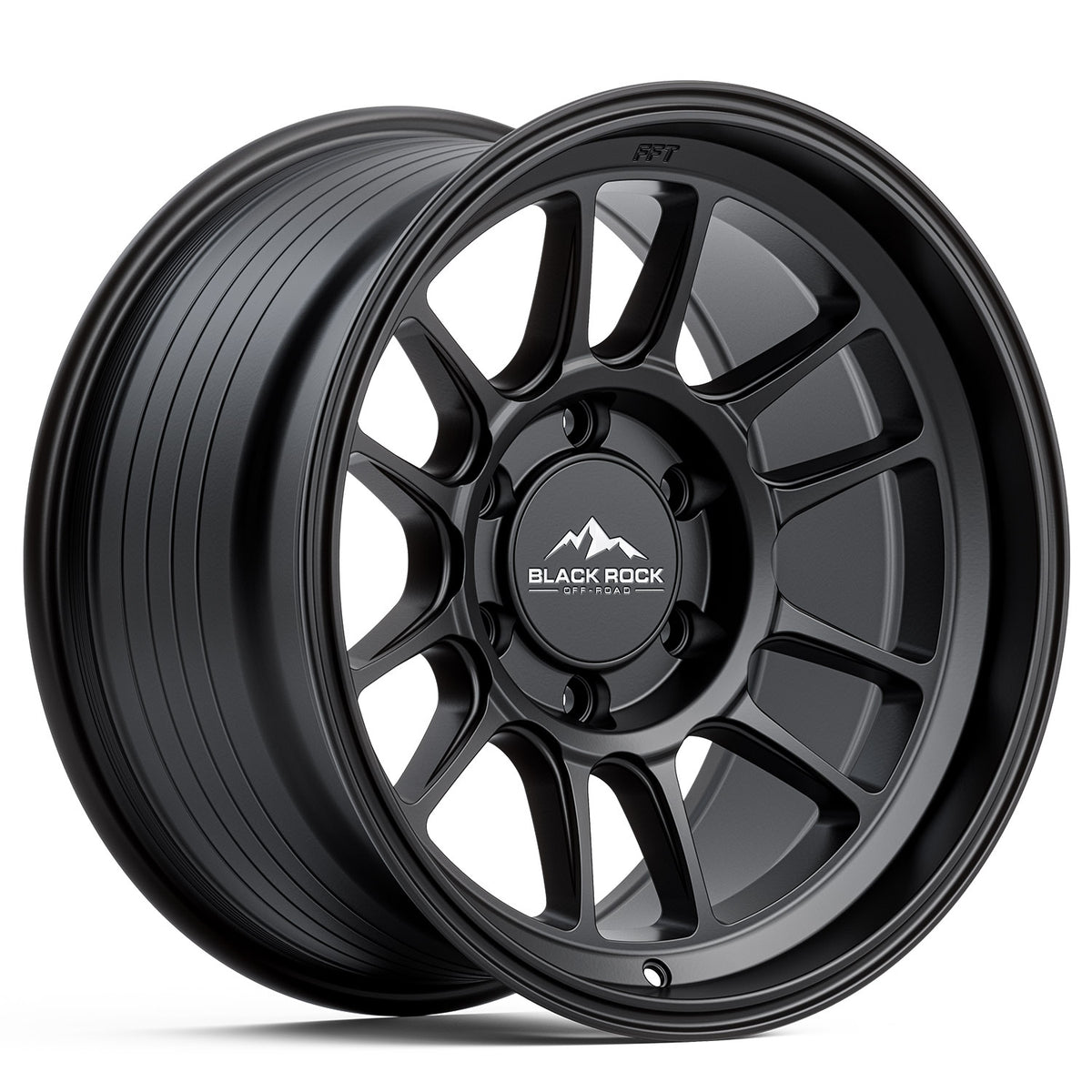 Black Rock FFT02 Satin Black Wheels