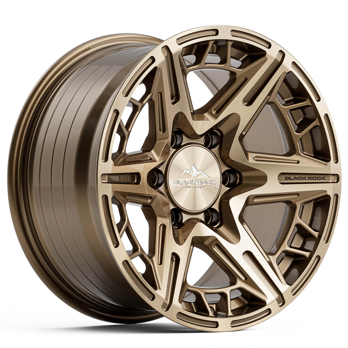 Black Rock FFT04 Brushed Bronze Wheels