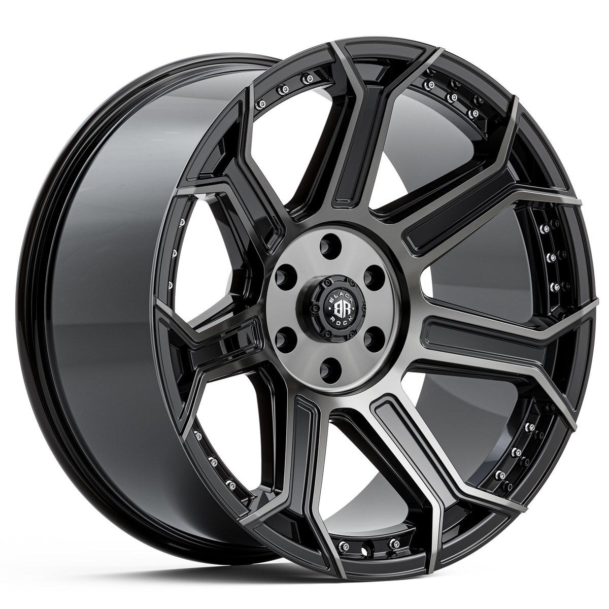 Black Rock Havoc Gloss Black Tinted Wheels