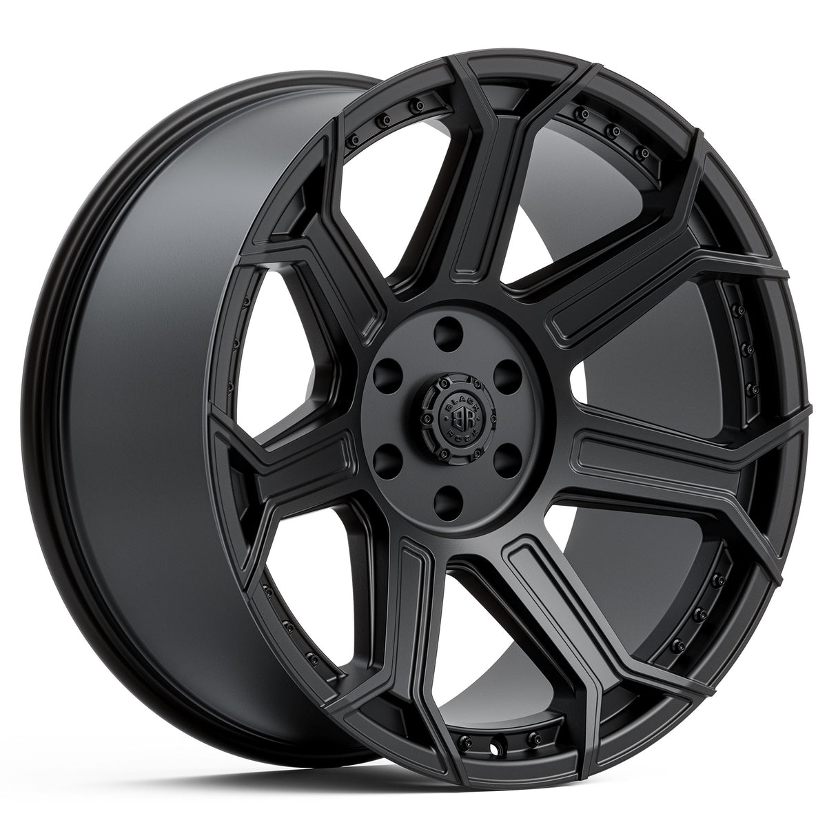 Black Rock Havoc Satin Black Wheels