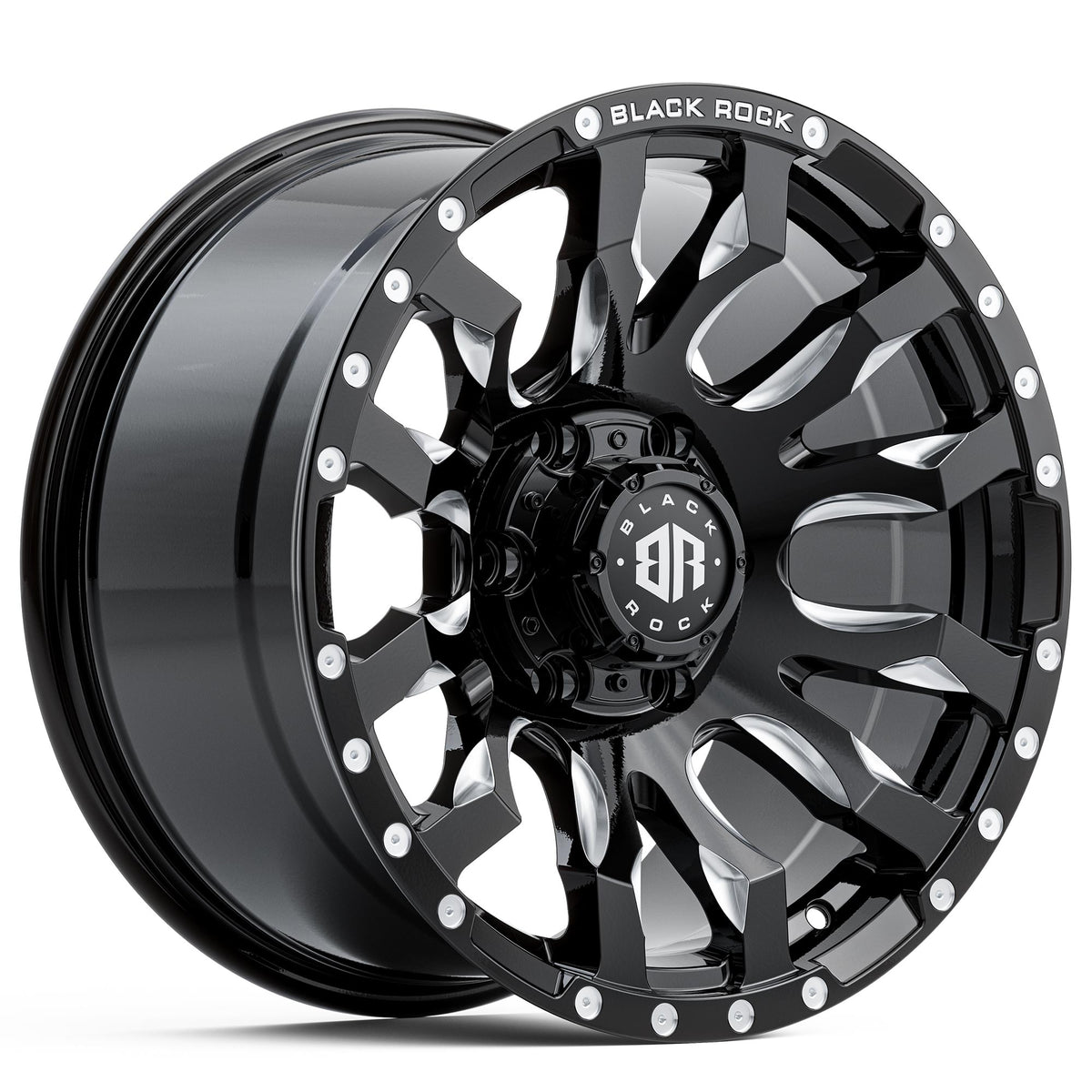Black Rock Vulcan Gloss Black Milled