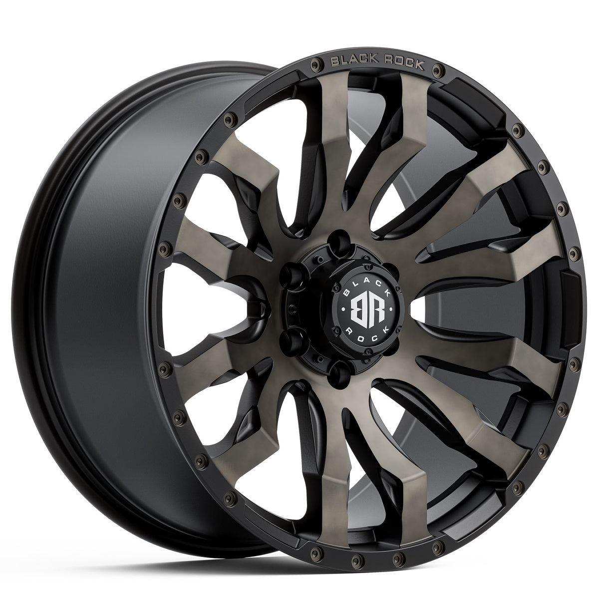 Black Rock Vulcan Matte Black With Bronze Tint