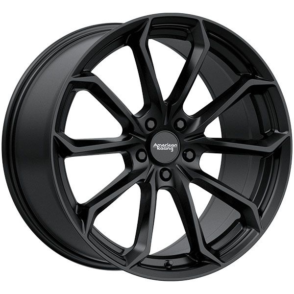 American Racing Splitter Satin Black