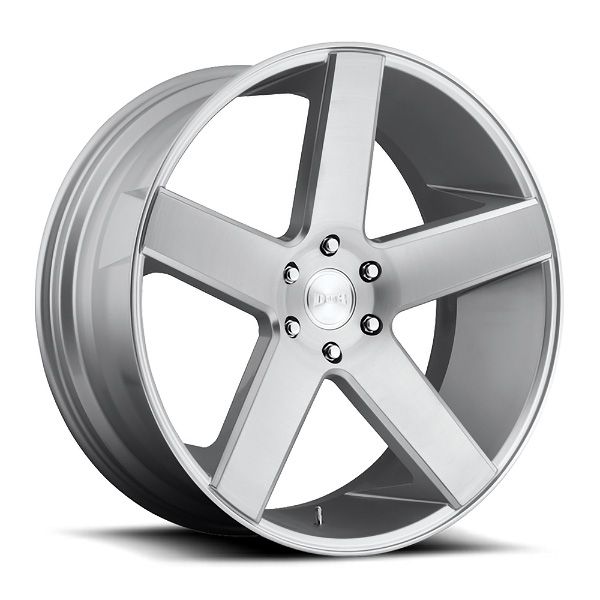 DUB Baller S218 Brushed Silver wheel