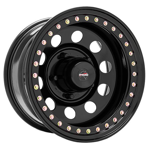 Dynamic Steel Genuine Beadlock Round Black wheel