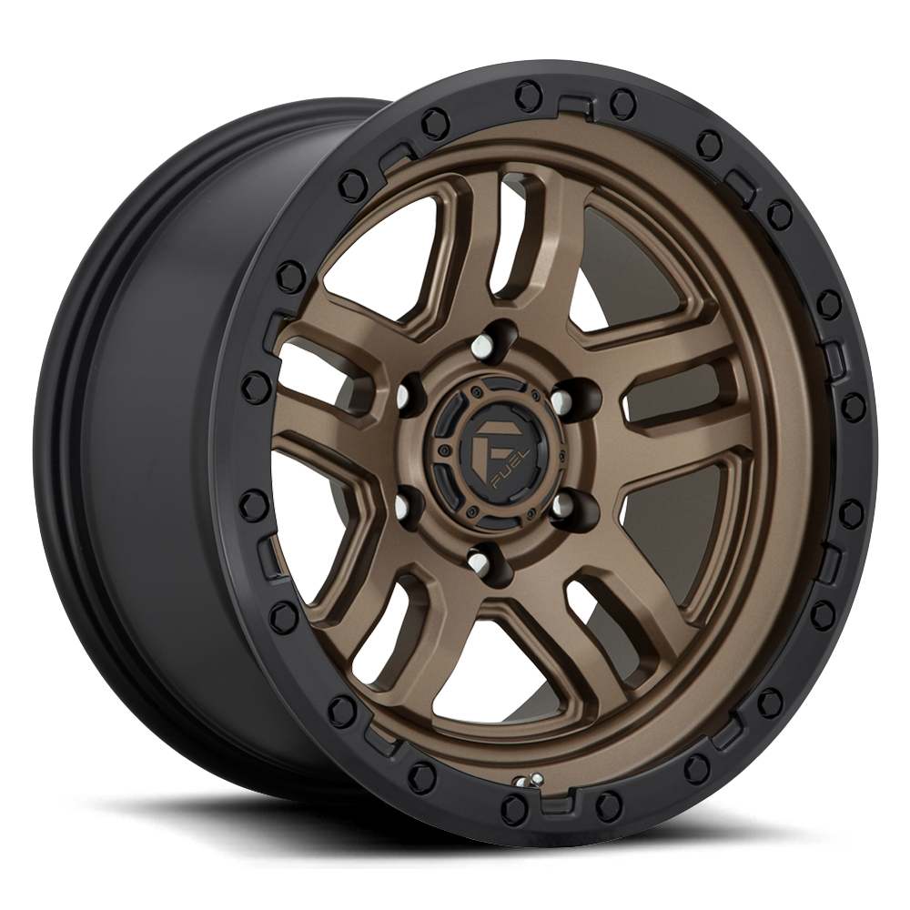Fuel AMMO MATTE BRONZE BLACK BEAD RING wheel