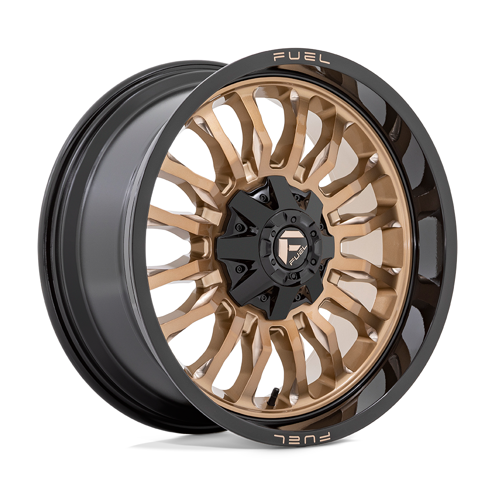 Fuel ARC PLATINUM BRONZE W/ BLACK LIP wheel