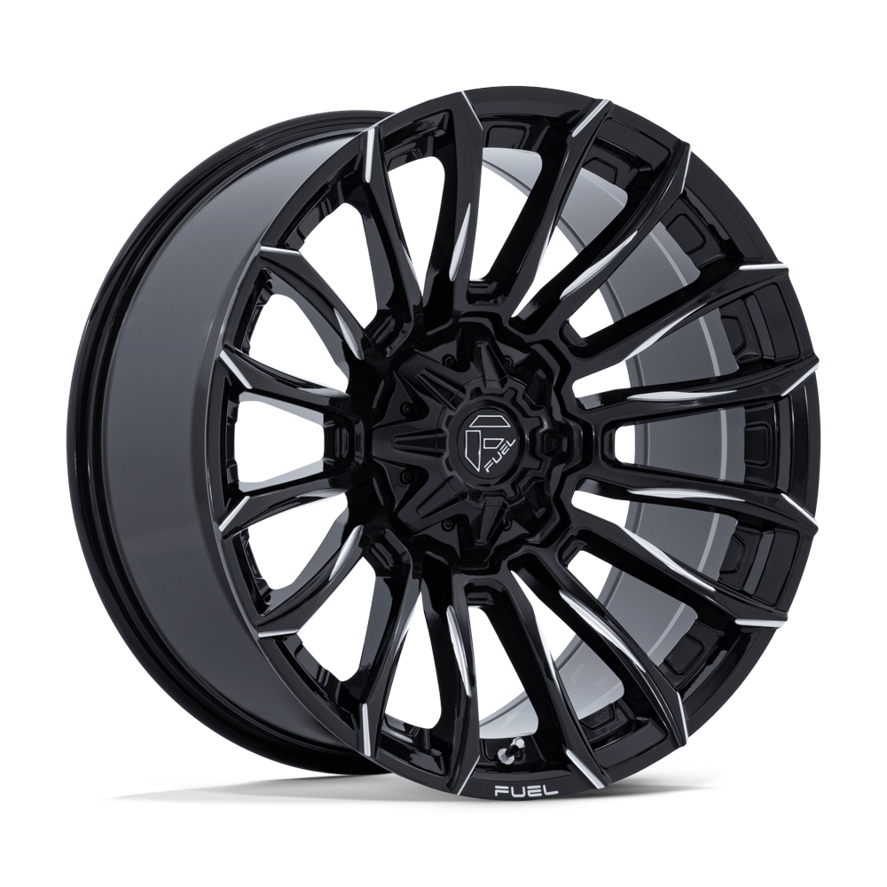 Fuel BLADE GLOSS BLACK MILLED wheel
