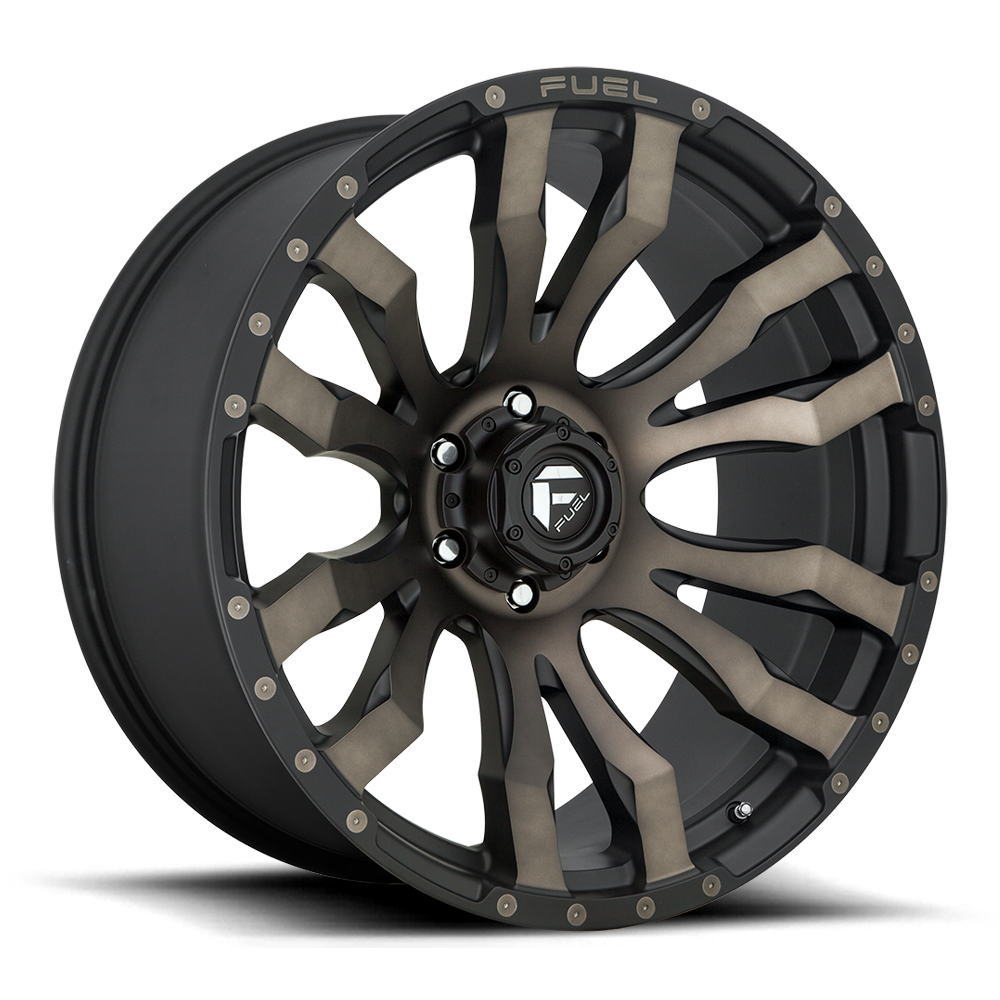 Fuel BLITZ MATTE BLACK DOUBLE DARK TINT wheel