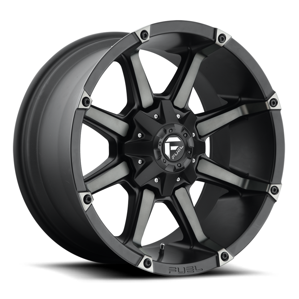 Fuel COUPLER MATTE BLACK DOUBLE DARK TINT wheel