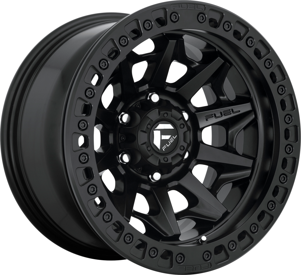 Fuel COVERT BL Matte Black wheel