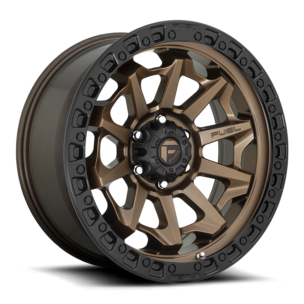 Fuel COVERT MATTE BRONZE BLACK BEAD RING wheel