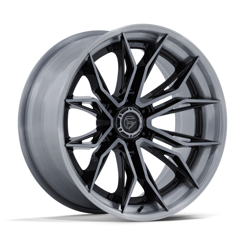 Fuel MUTINY GLOSS BLACK BRUSHED DARK TINT wheel