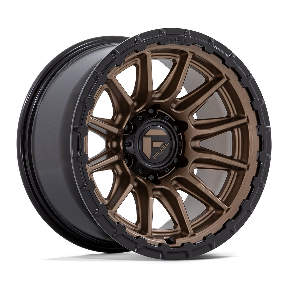 Fuel PISTON MATTE BRONZE W/ GLOSS BLACK LI wheel