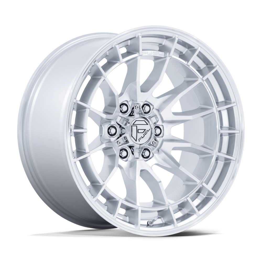 Fuel REVOLT HYPER SILVER W/ MACHINED FACE wheel