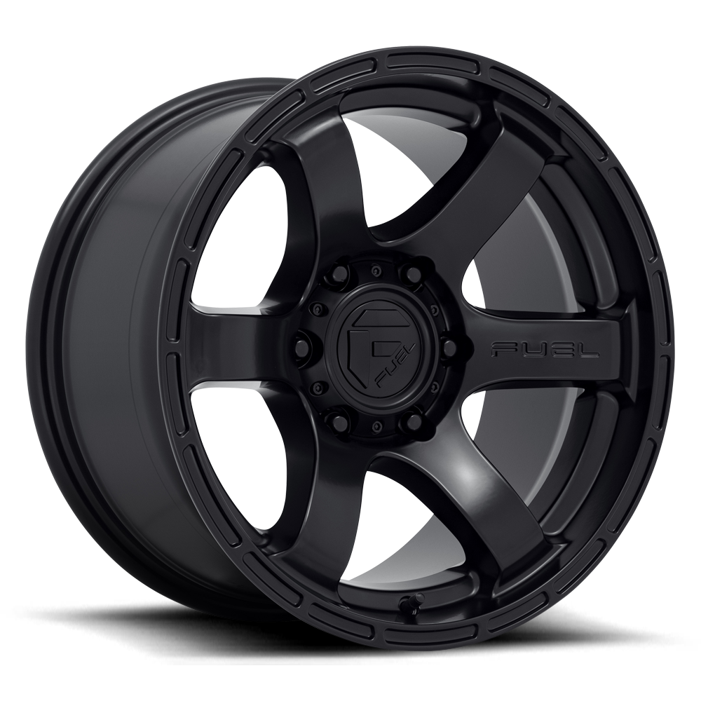 Fuel RUSH SATIN BLACK wheel