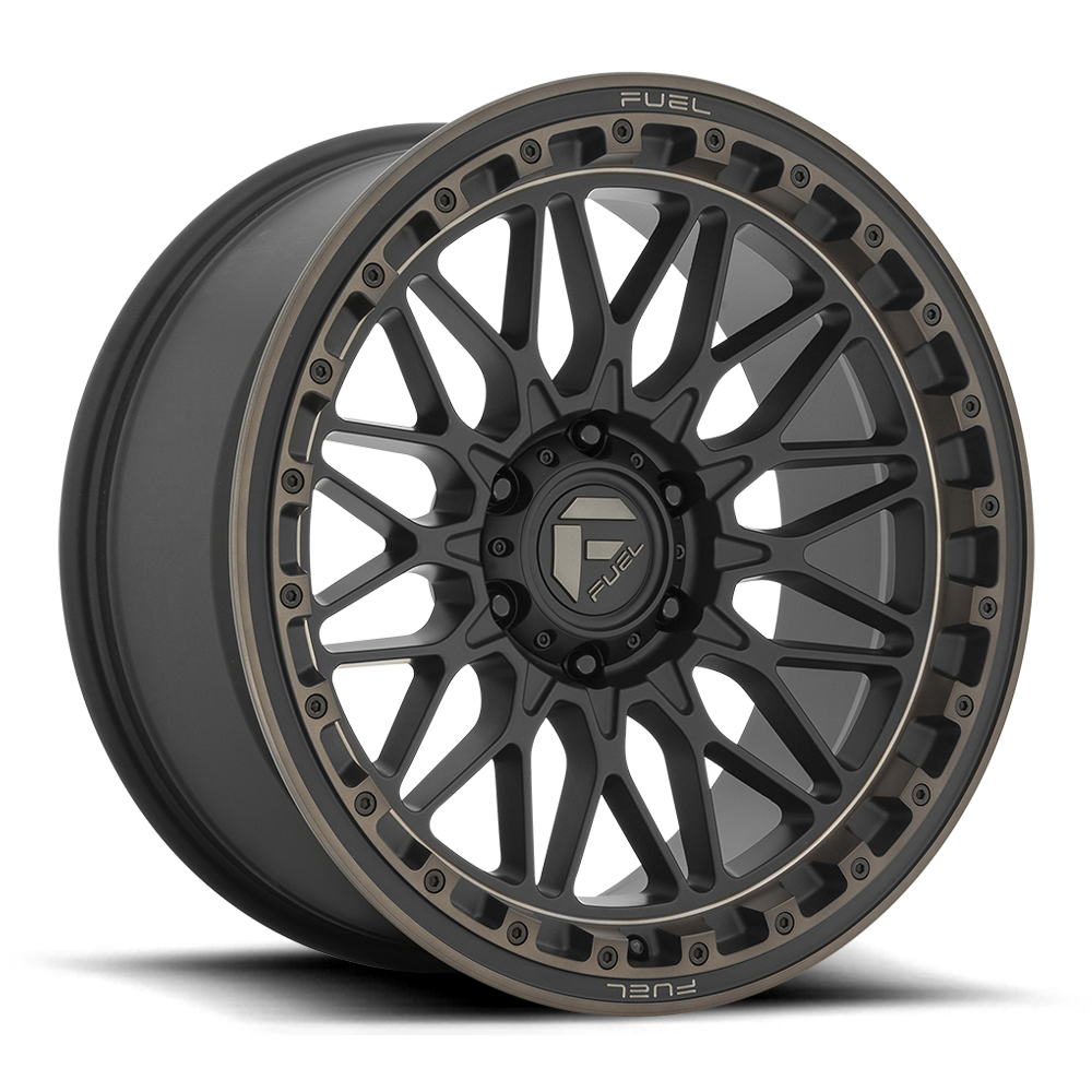 Fuel TRIGGER MATTE BLACK DARK TINT wheel