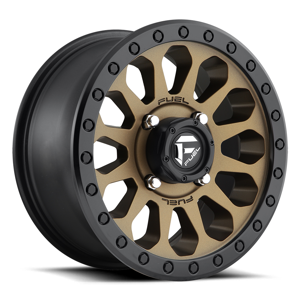 Fuel VECTOR MATTE BRONZE BLACK BEAD RING wheel