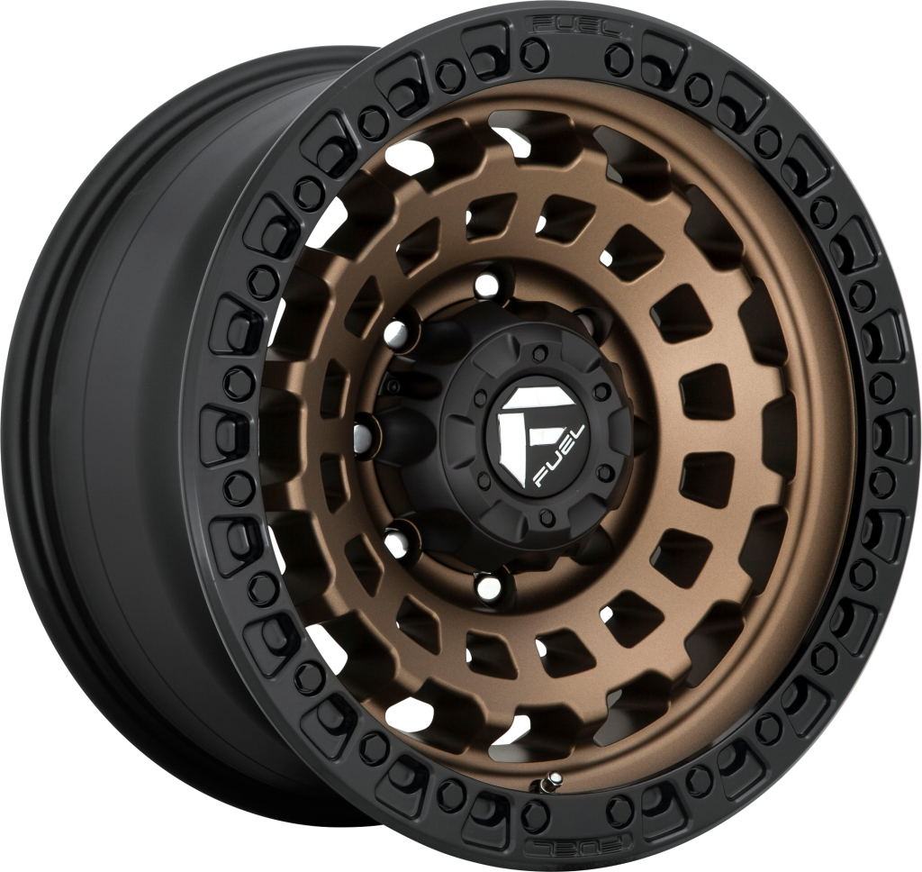 Fuel ZEPHYR MATTE BRONZE BLACK BEAD RING wheel