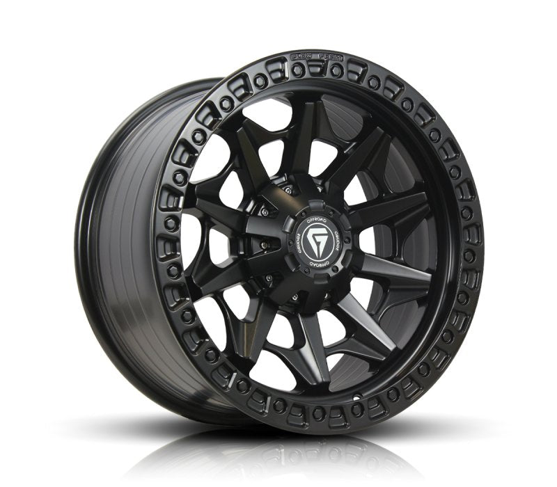 Grudge Offroad F1 Fury Matte Black Wheels