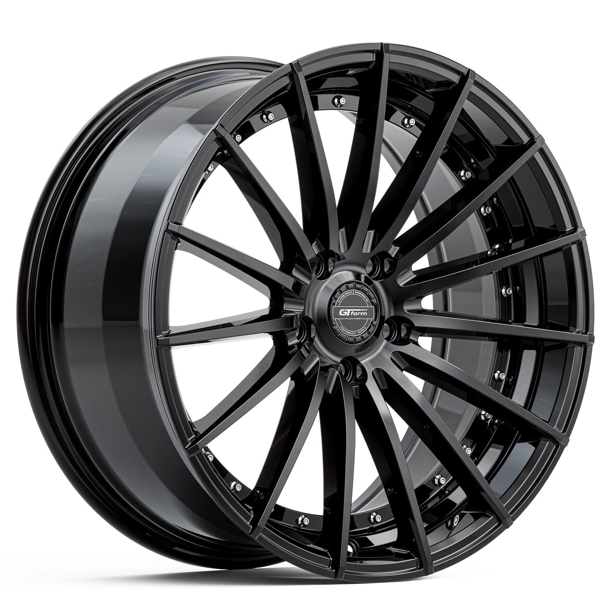GT Form Anvil Gloss Black Wheels