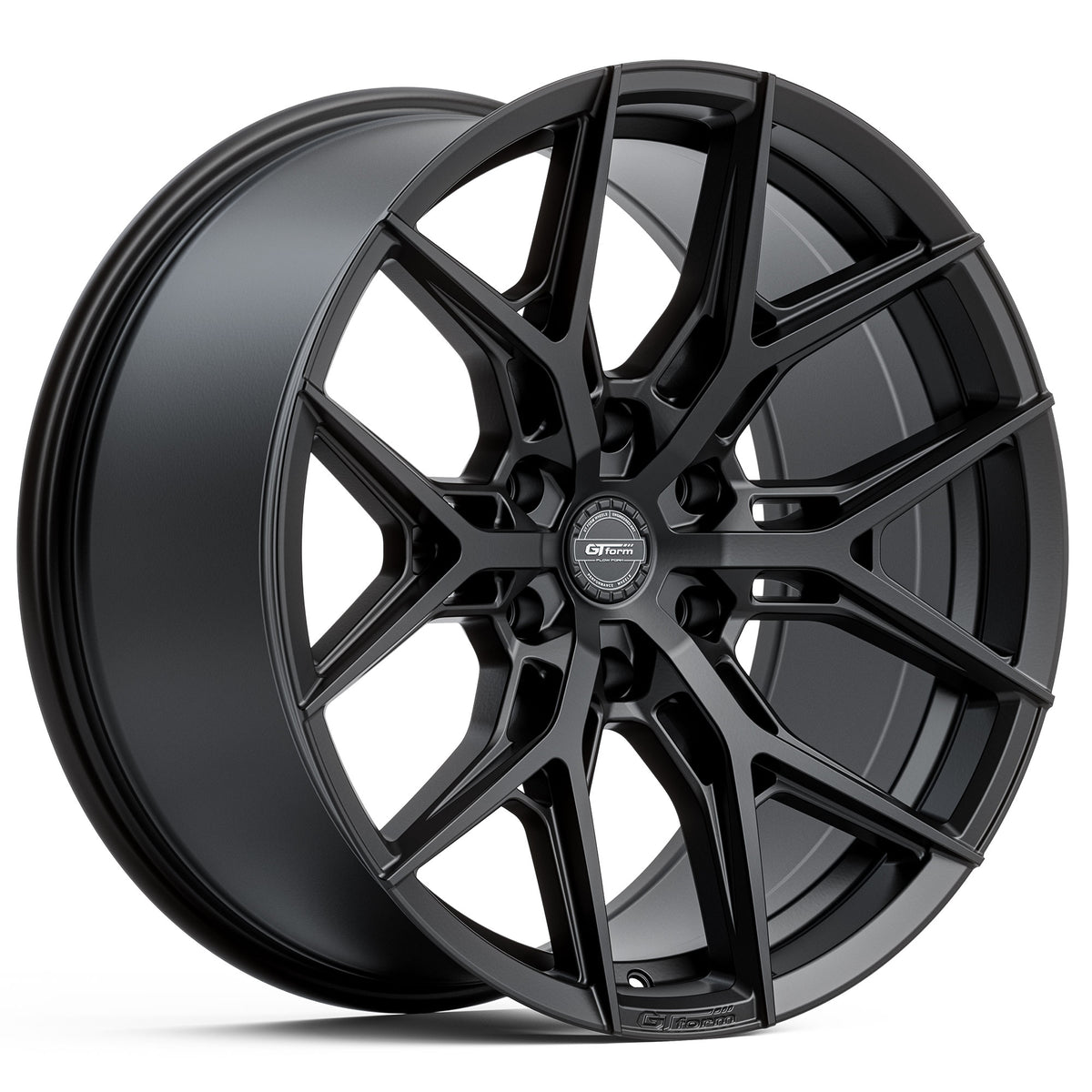 GT Form GFS1 Satin Black Wheels