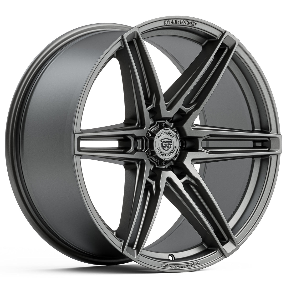 GT Form GFS2 Satin Gunmetal Grey Wheels