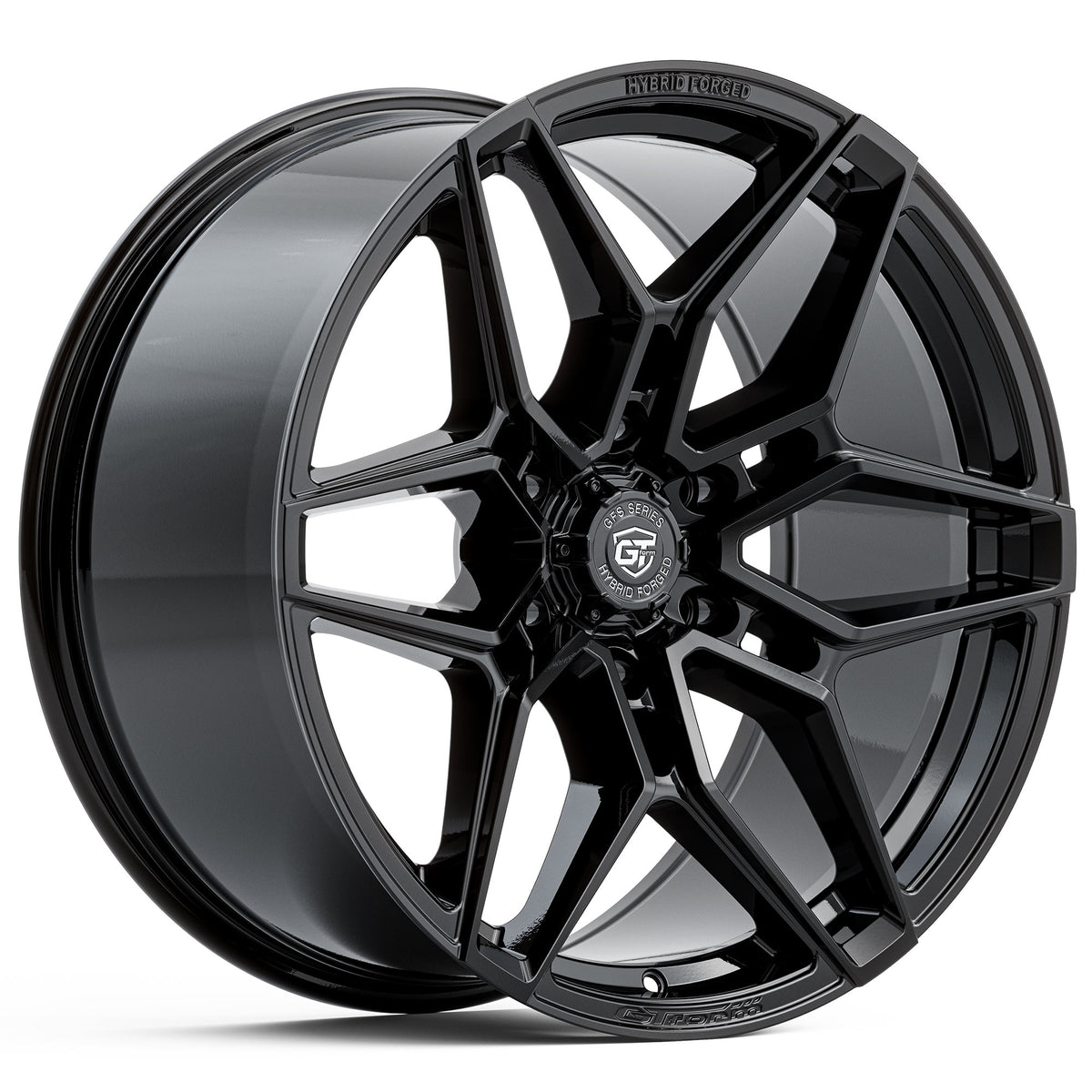 GT Form GFS3 Gloss Black Wheels