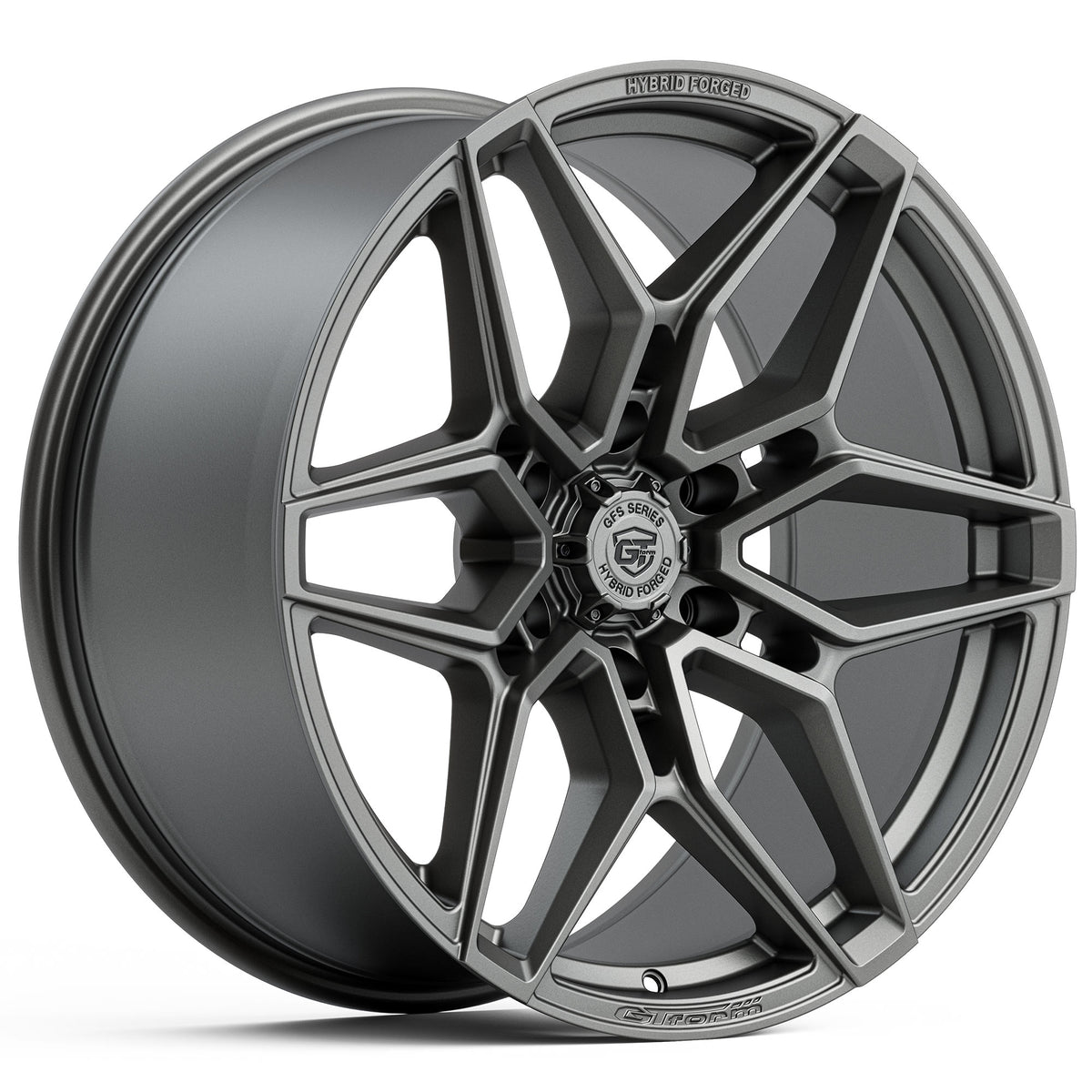 GT Form GFS3 Satin Gunmetal Grey Wheels