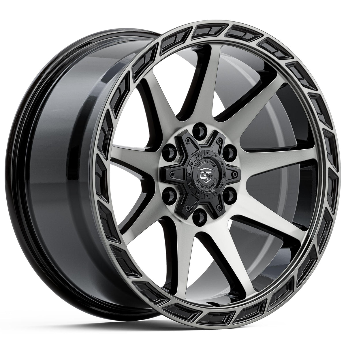 GT Form GFS5 Gloss Black Tinted Wheels