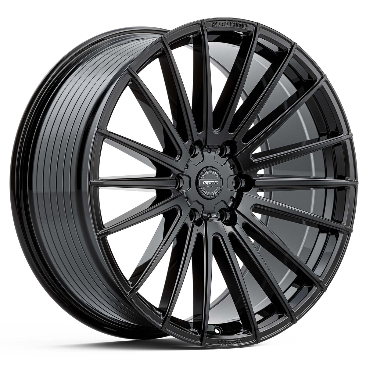 GT Form GFS8 Gloss Black Wheels