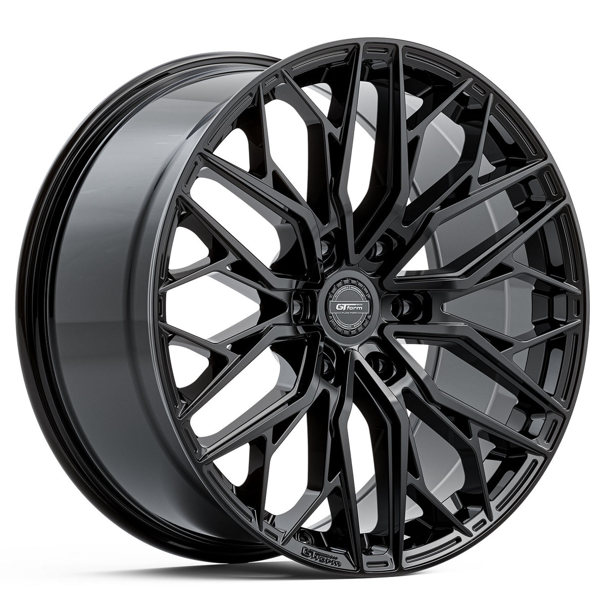 GT Form GFS9 Gloss Black Wheels