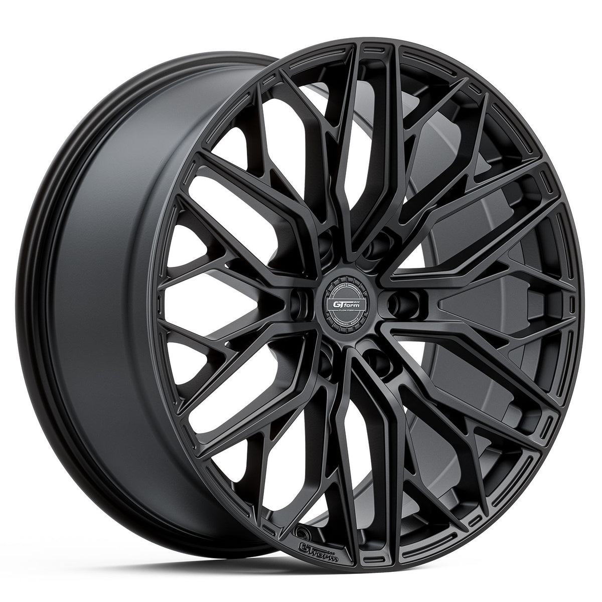 GT Form GFS9 Satin Black Wheels
