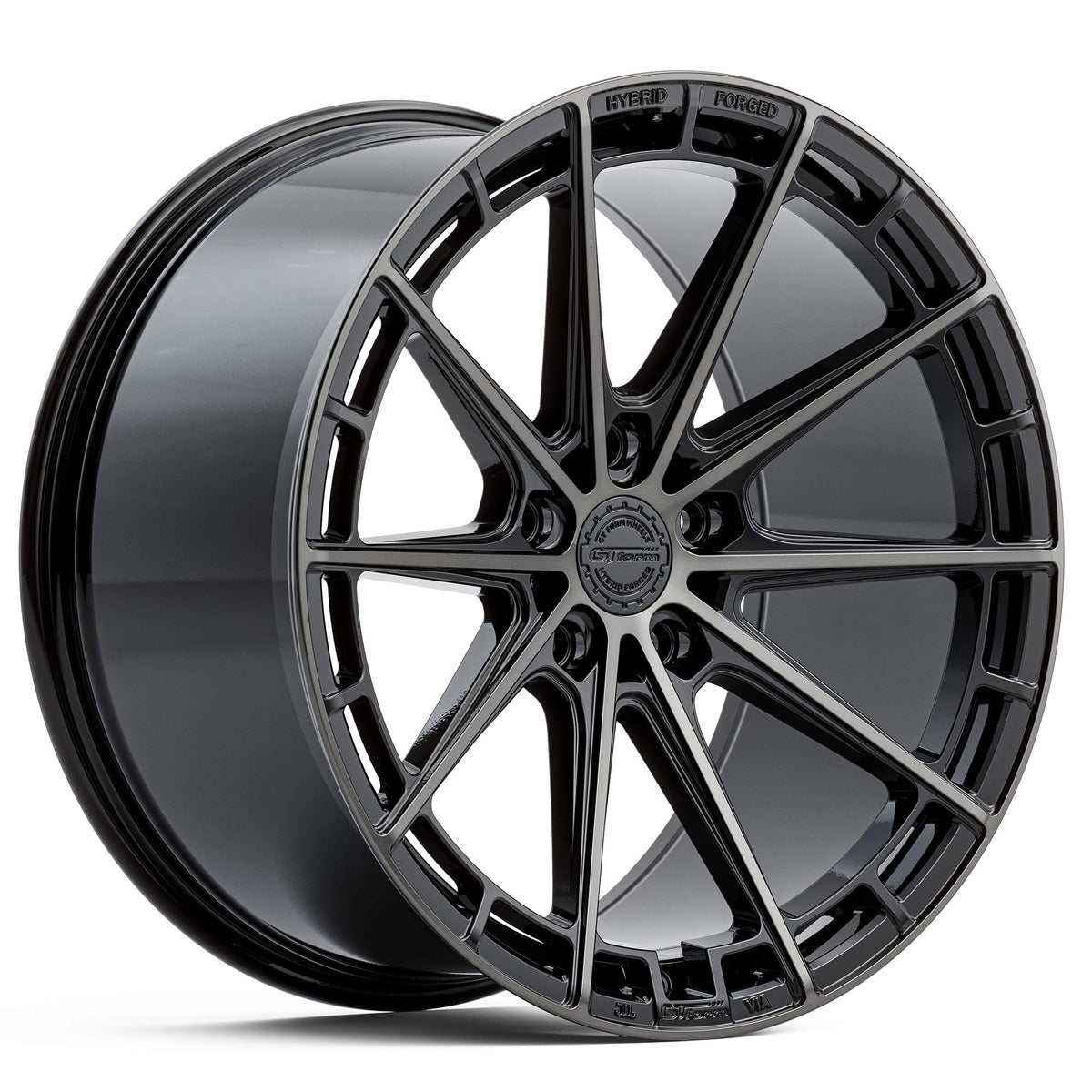 GT Form HF1.1 Gloss Black Tinted Wheels