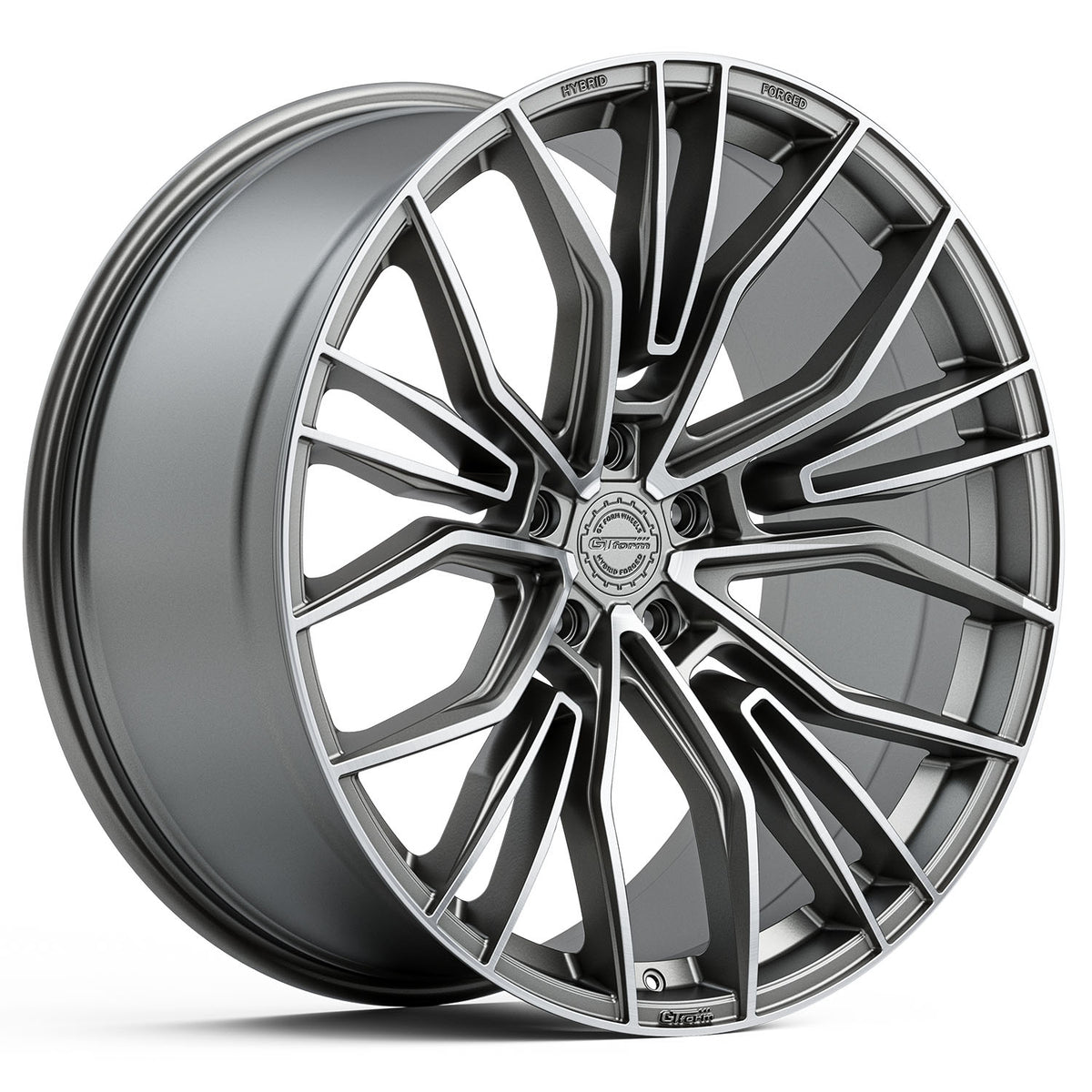 GT Form HF5.1 Brushed Gunmetal Wheels