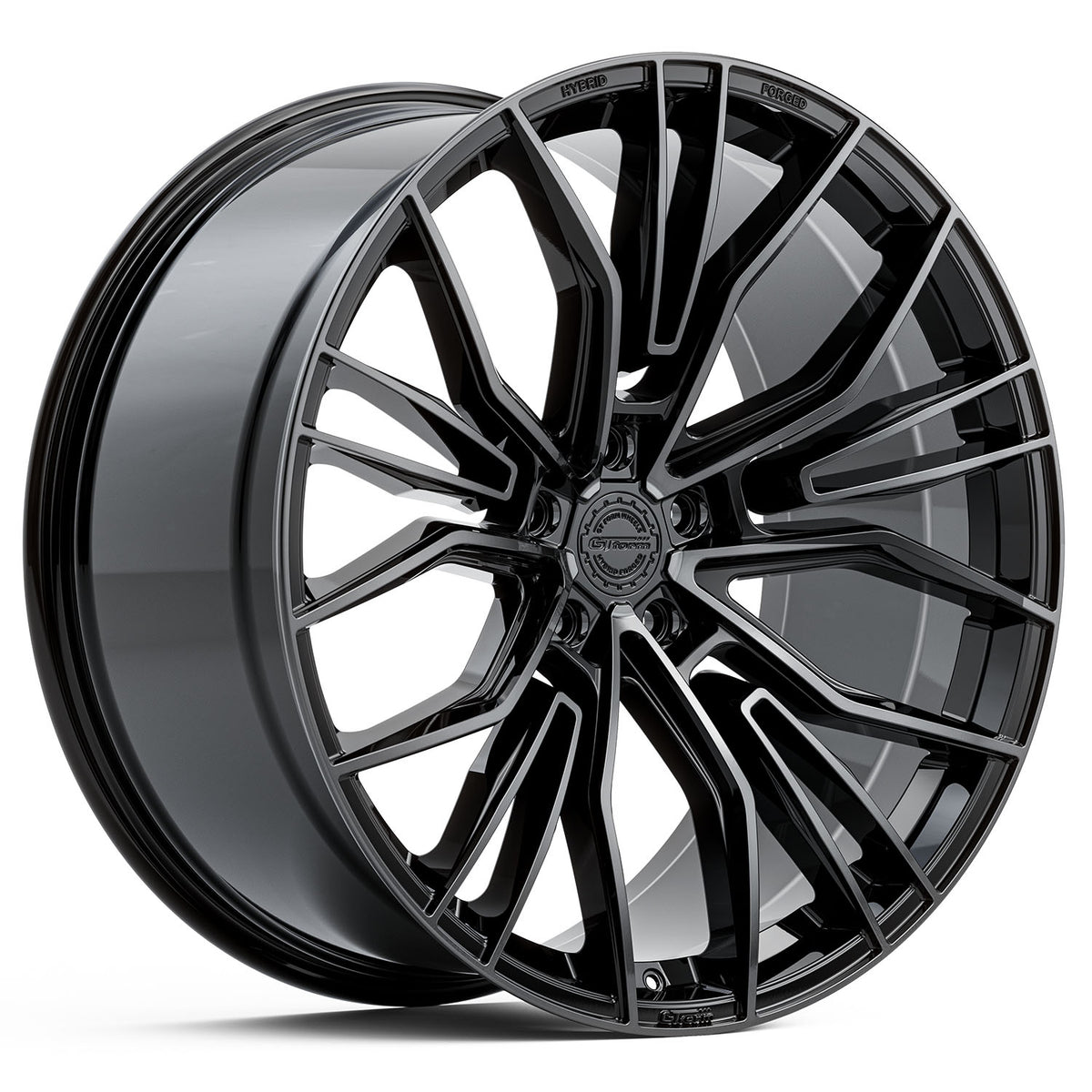 GT Form HF5.1 Gloss Black Tinted Wheels